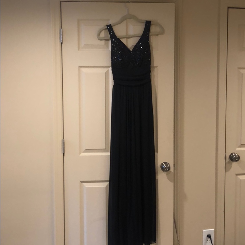 Black gown